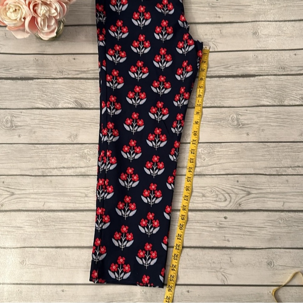 Boden floral navy casual pants - Picture 9 of 13